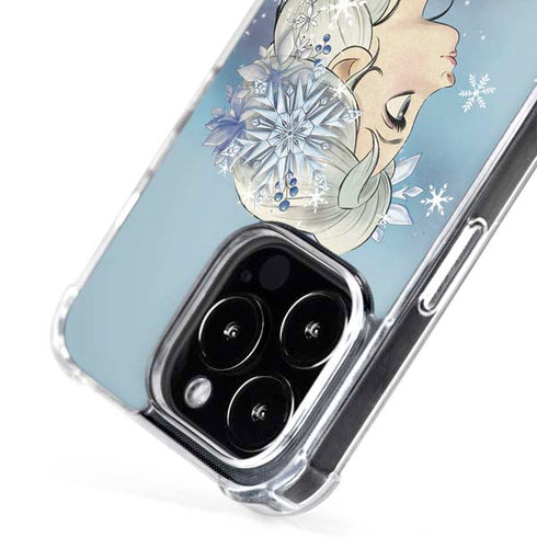 Disney Frozen Elsa Side Portrait Art iPhone 16 Pro Max MagSafe Case
