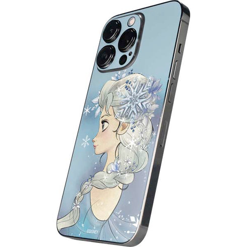 Disney Frozen Elsa Side Portrait Art iPhone 16 Pro Skin
