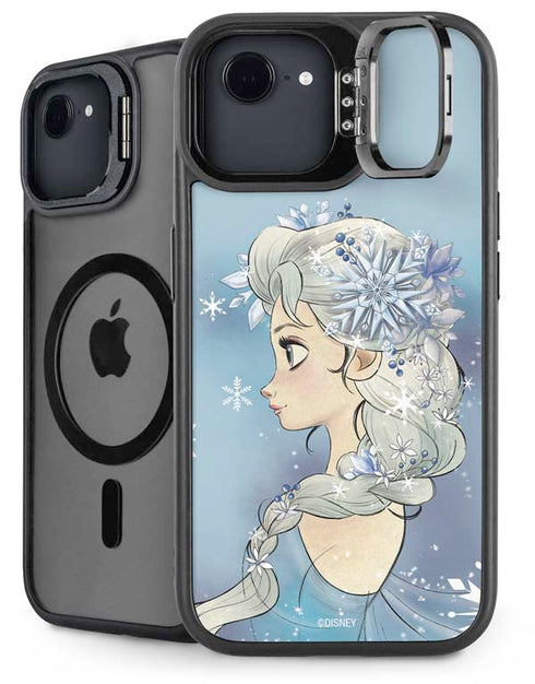 Disney Frozen Elsa Side Portrait Art iPhone 16e Kickstand Case