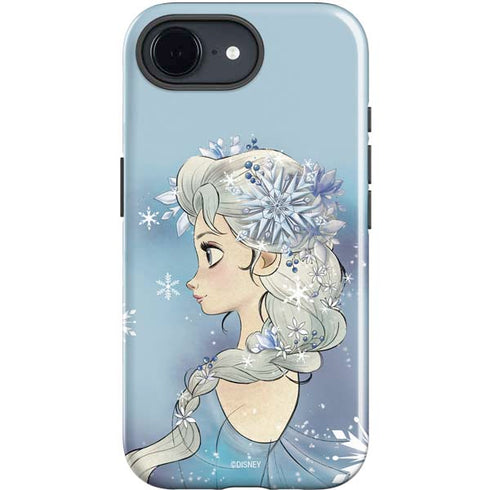 Disney Frozen Elsa Side Portrait Art iPhone 16e Impact Case