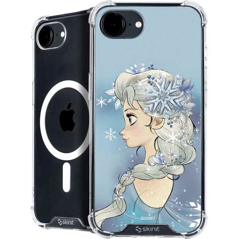 Disney Frozen Elsa Side Portrait Art iPhone 16e MagSafe Case