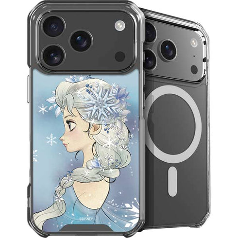 Disney Frozen Elsa Side Portrait Art iPhone 18 Pro Max MagSafe Case