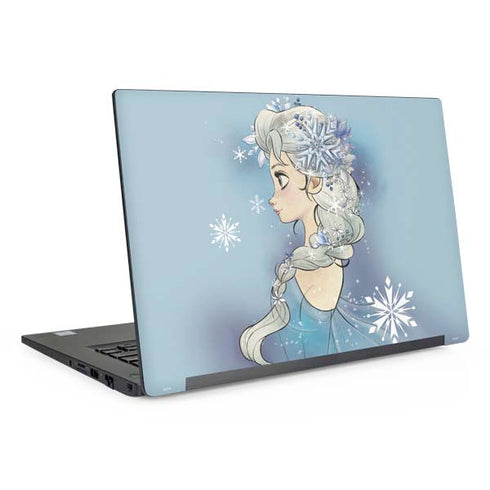 Disney Frozen Elsa Side Portrait Art Dell Latitude Skin