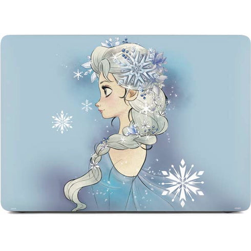 Disney Frozen Elsa Side Portrait Art Apple MacBook Air Skin