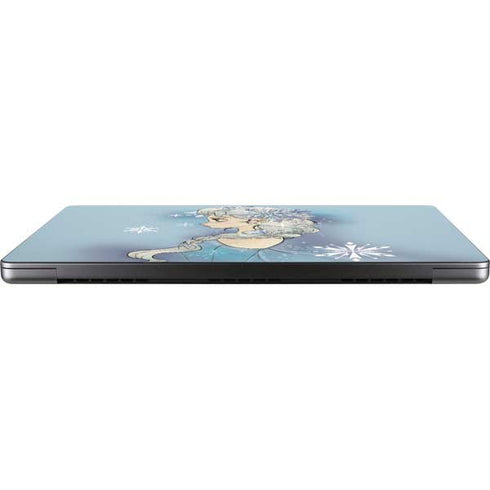 Disney Frozen Elsa Side Portrait Art Apple MacBook Pro 14-inch Skin