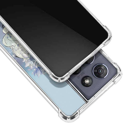 Disney Frozen Elsa Side Portrait Art Moto G Play 5G (2025) Clear Case