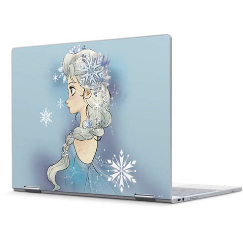 Disney Frozen Elsa Side Portrait Art Pixelbook Skin