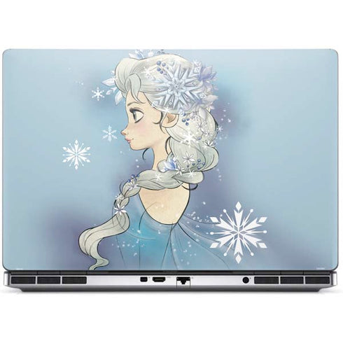 Disney Frozen Elsa Side Portrait Art Dell Precision Skin