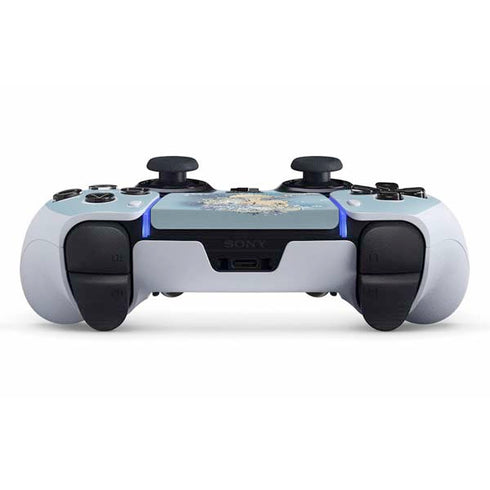Disney Frozen Elsa Side Portrait Art PS5 DualSense Edge Pro Controller Skin