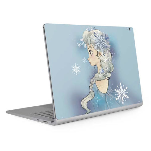 Disney Frozen Elsa Side Portrait Art Surface Book 2 15in Skin