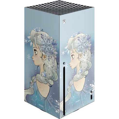 Disney Frozen Elsa Side Portrait Art Xbox Series X Skins