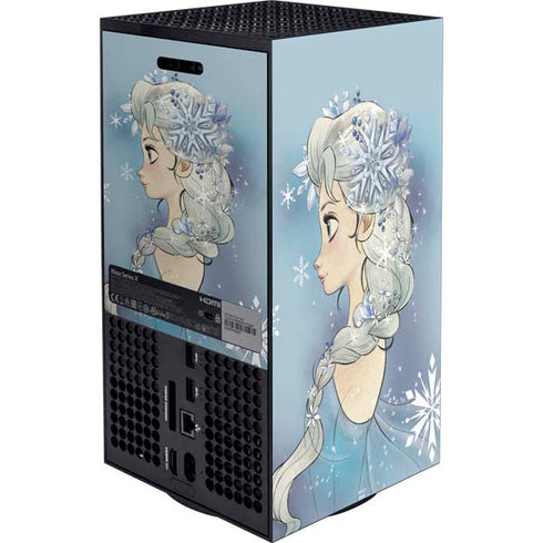 Disney Frozen Elsa Side Portrait Art XBox Series X Digital Edition Bundle Skin