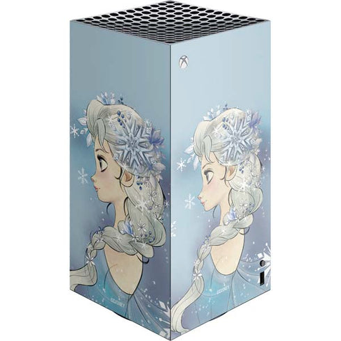 Disney Frozen Elsa Side Portrait Art Xbox Series X Skins