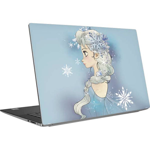 Disney Frozen Elsa Side Portrait Art Dell XPS Skin