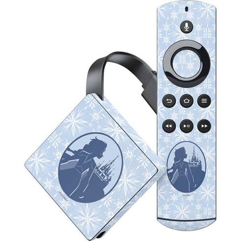Disney Frozen II Elsa Silhouette Amazon Fire TV Skin