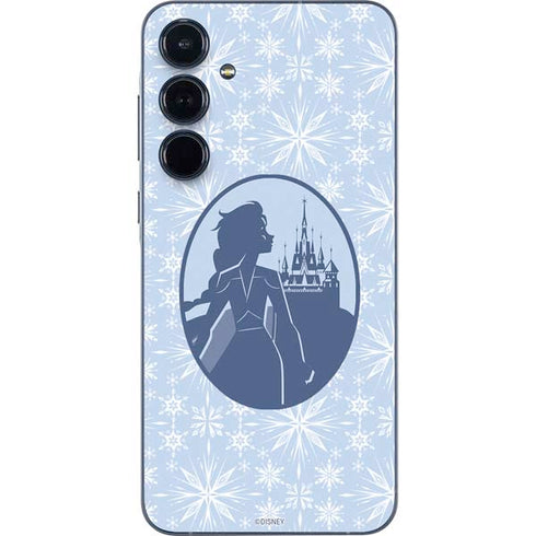 Disney Frozen II Elsa Silhouette Galaxy A35 5G Skin