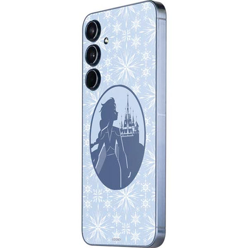 Disney Frozen II Elsa Silhouette Galaxy A35 5G Skin
