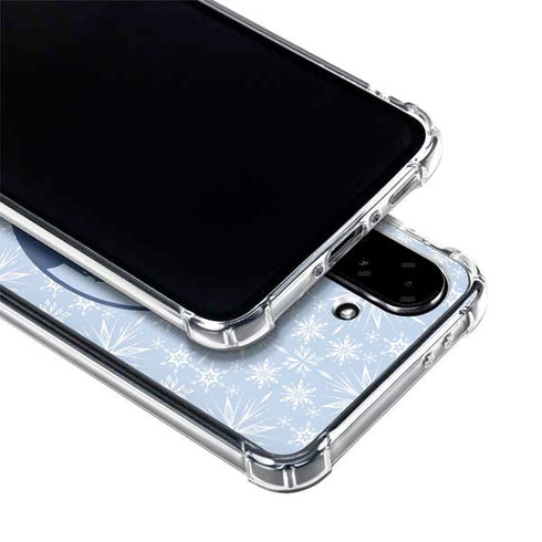 Disney Frozen II Elsa Silhouette Galaxy A36 5G Clear Case