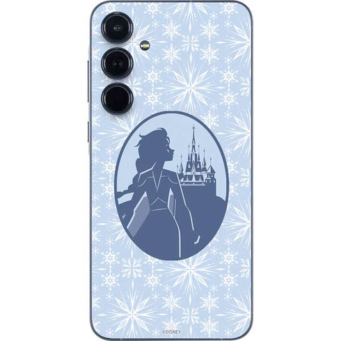 Disney Frozen II Elsa Silhouette Galaxy A36 5G Skin