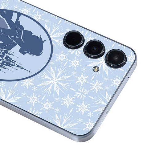 Disney Frozen II Elsa Silhouette Galaxy A55 5G Skin