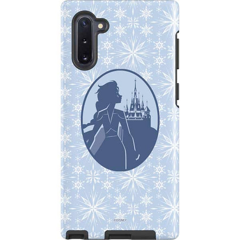 Disney Frozen II Elsa Silhouette Galaxy Cases