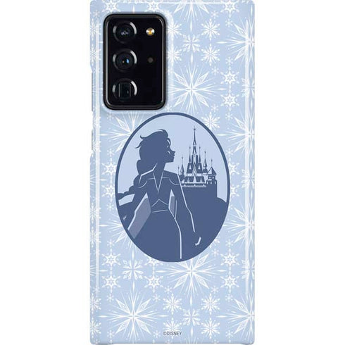 Disney Frozen II Elsa Silhouette Galaxy Cases