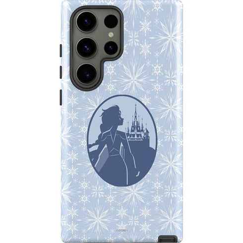 Disney Frozen II Elsa Silhouette Galaxy S23 Ultra Pro Case