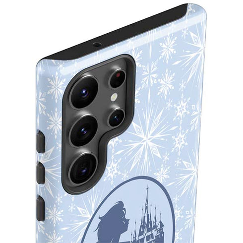 Disney Frozen II Elsa Silhouette Galaxy S23 Ultra Pro Case
