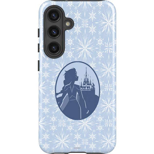 Disney Frozen II Elsa Silhouette Galaxy S25 Impact Case
