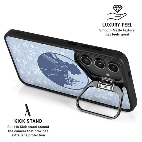 Disney Frozen II Elsa Silhouette Galaxy S25 Kickstand Case