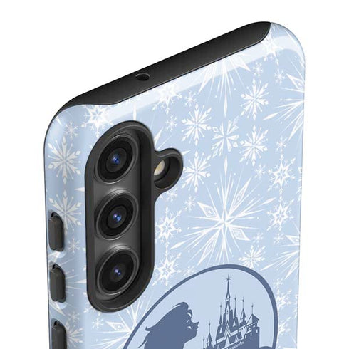 Disney Frozen II Elsa Silhouette Galaxy S25 Plus Impact Case