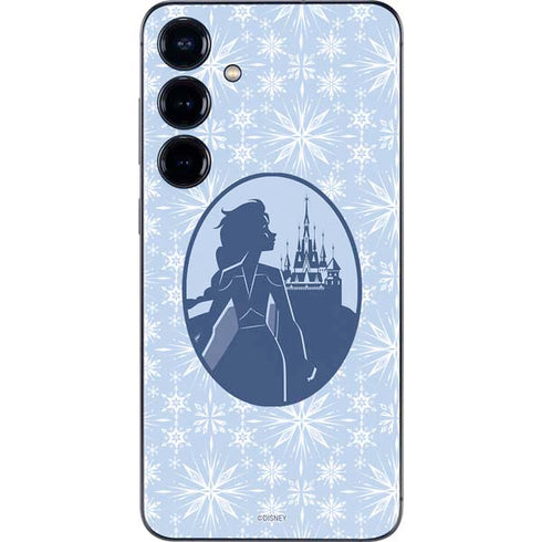 Disney Frozen II Elsa Silhouette Galaxy S25 Plus Skin