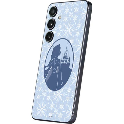 Disney Frozen II Elsa Silhouette Galaxy S25 Plus Skin