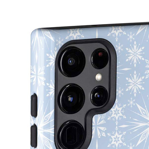 Disney Frozen II Elsa Silhouette Galaxy S25 Ultra Impact Case