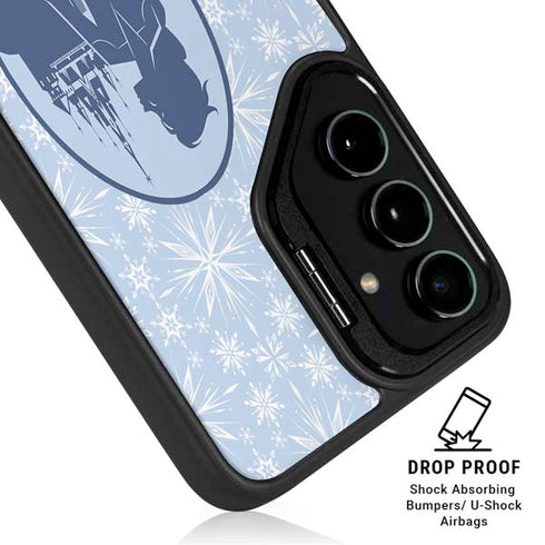 Disney Frozen II Elsa Silhouette Galaxy S25 Ultra Kickstand Case