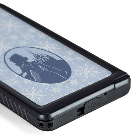 Disney Frozen II Elsa Silhouette Galaxy S24 Ultra Waterproof Case