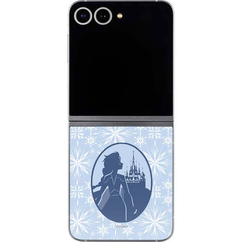 Disney Frozen II Elsa Silhouette Galaxy Z Flip6 Skin