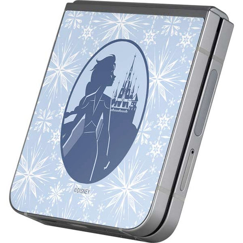 Disney Frozen II Elsa Silhouette Galaxy Z Flip6 Skin