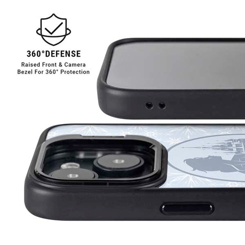 Disney Frozen II Elsa Silhouette iPhone 14 Kickstand Case