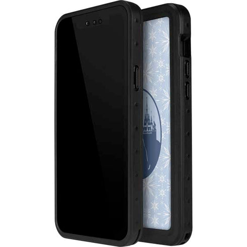 Disney Frozen II Elsa Silhouette iPhone 15 Plus Waterproof Case