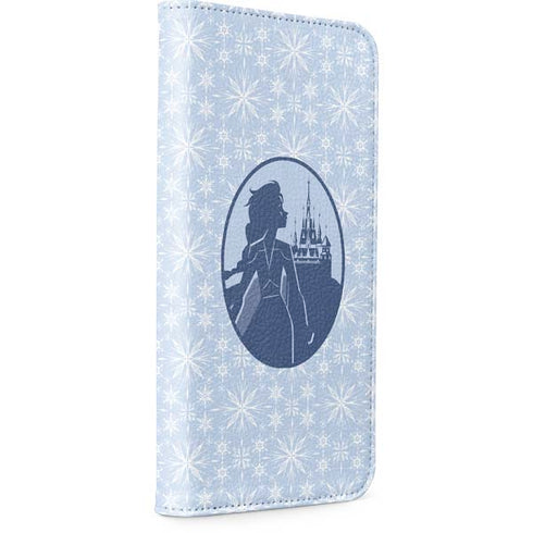 Disney Frozen II Elsa Silhouette iPhone 15 Pro Folio Case