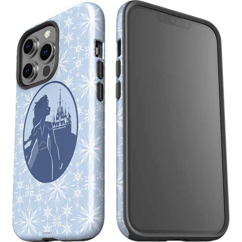 Disney Frozen II Elsa Silhouette iPhone 15 Pro Impact Case