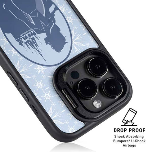 Disney Frozen II Elsa Silhouette iPhone 15 Pro Kickstand Case