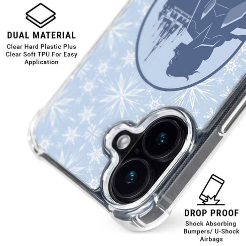 Disney Frozen II Elsa Silhouette iPhone 16 MagSafe Case