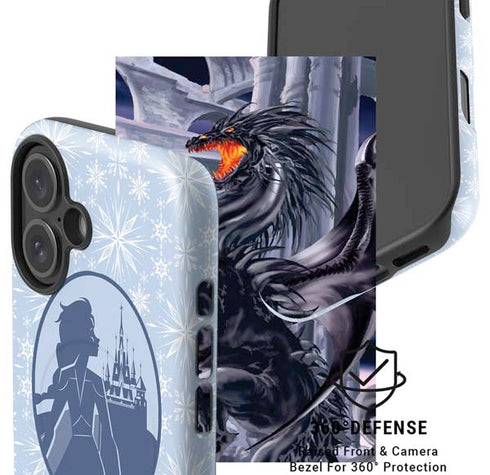 Disney Frozen II Elsa Silhouette iPhone 16 Magsafe Impact Case