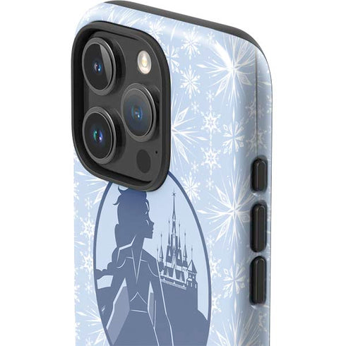 Disney Frozen II Elsa Silhouette iPhone 16 Pro Max Impact Case