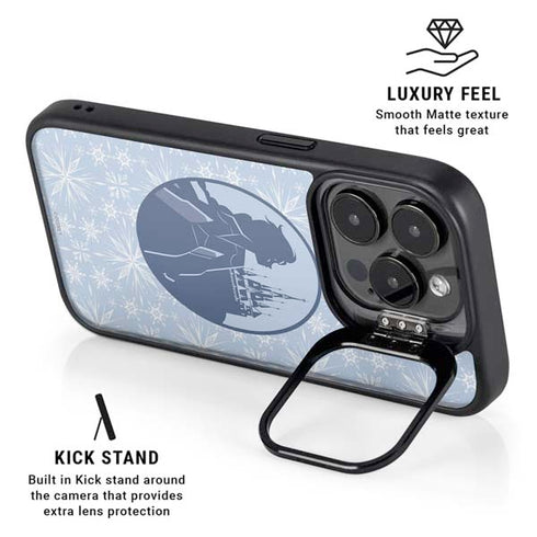 Disney Frozen II Elsa Silhouette iPhone 16 Pro Max Kickstand Case