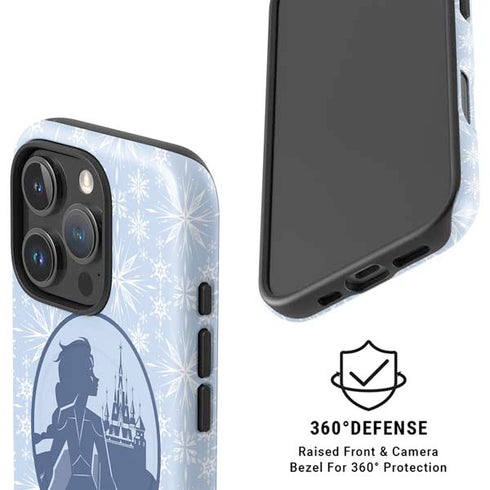 Disney Frozen II Elsa Silhouette iPhone 16 Pro Max Magsafe Impact Case