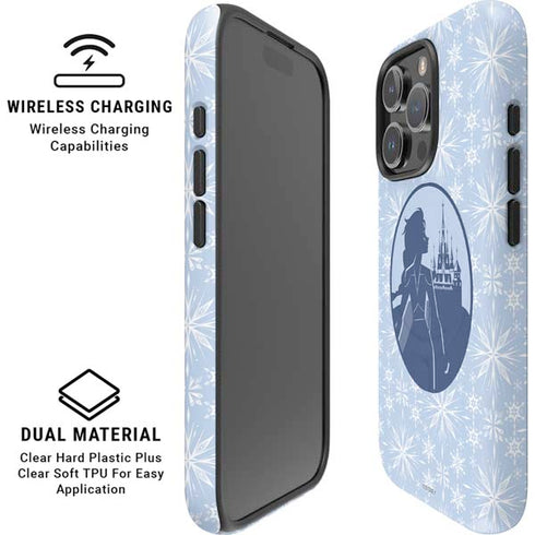 Disney Frozen II Elsa Silhouette iPhone 16 Pro Max Magsafe Impact Case