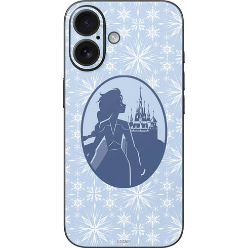 Disney Frozen II Elsa Silhouette iPhone 16 Skin